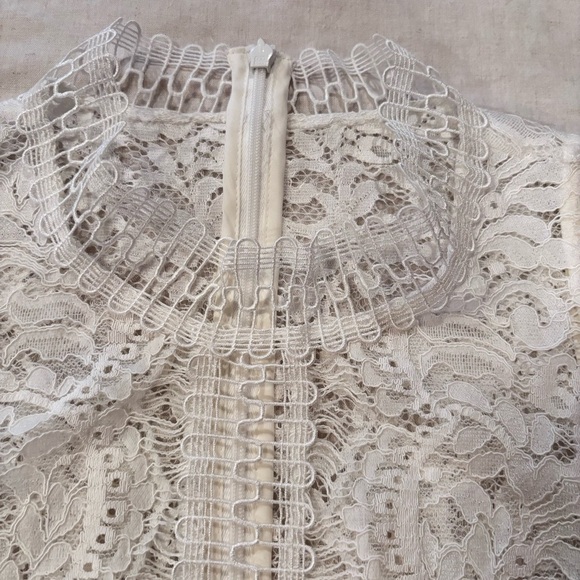 NWT Eliza J Lace Sheath Dress in Ivory, size 6, Wedding, Event, Church, Easter - Picture 11 of 14